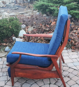 Mid Century Modern High-Back Recliner