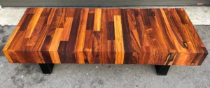 Beat welcomes a well crafted rosewood coffee table to match its existing executive table.